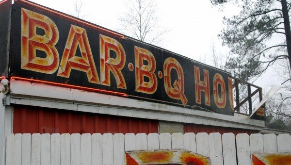 The BBQ House on U.S. Highway 231 sustained wind damage during Wednesday's severe weather.