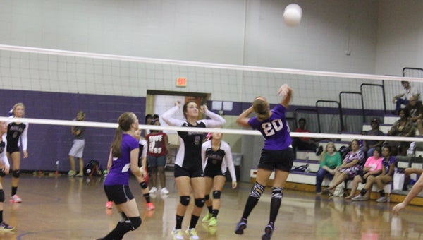 Goshen moved to 5-0 with a three-set sweep over Pike County Thursday afternoon.