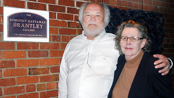 Tom Brantley and his wife, Frankie, have sponsored a gallery at the Johnson Center in honor of his mother, Dorothy Hattaway Brantley.