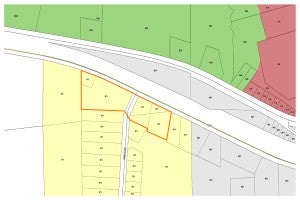 The Planning Commission received a request to rezone plats along Highway 29 from residential to commercial.