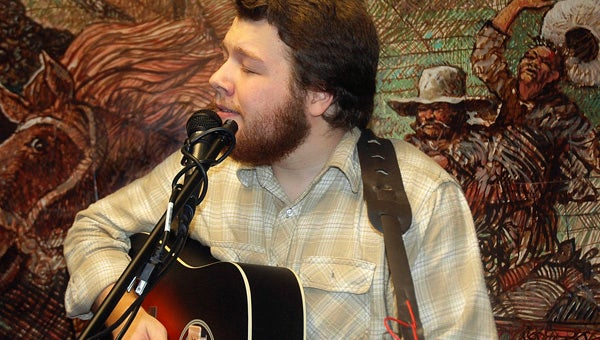  James Mullis, folk and blues, artist, will be in concert at studio 116 in downtown Brundidge Saturday night beginning at 7:30 p.m. 