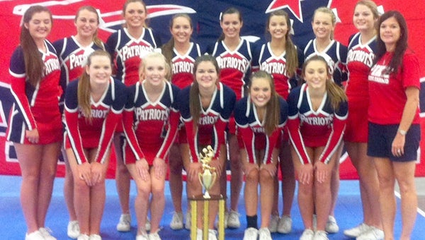 Varsity cheer squad wins 3A State Title [Submitted Photo]