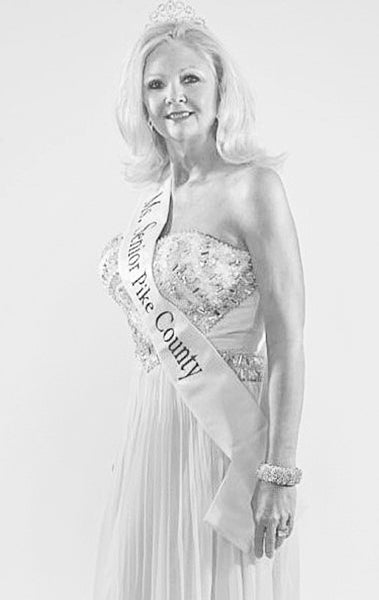 submitted photoe Sara Jo Burks, Ms. Senior Pike County, will compete for the title of Ms. Senior Alabama Saturday, Aug. 9 at Wallace Community College in Hanceville. Brooks will compete against 10 other representatives. 