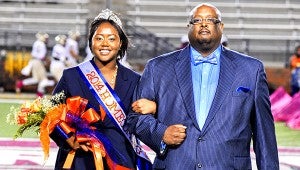 Charles Henderson senior Jalante Smith is crowned 2014 Homecoming Queen at halftime during the CHHS game against Northview of Dothan. (Troy Messenger/Joey Meredith)