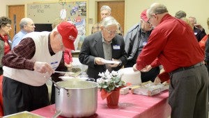 Pike County residents attended Saturday’s Red Cap Survival Breakfast, an event sponsored by the Pike County Heart Association. The breakfast has been held for at least 20 years in support of survivors of heart conditions. MESSENGER PHOTO/COURTNEY PATTERSON