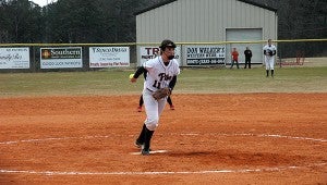 Bailey Rushing pitched a no hitter against the Macon East Knights Thursday. MESSENGER PHOTO/SCOTTIE BROWN