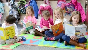 Mrs. Durant’s kindergarten class reads some of their favorite Dr. Seuss books.
