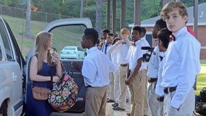 Charles Henderson Middle School students practiced chivalry Friday. The boys arrived at school early in order to open the car doors for the girls as they were dropped off.  "This is that age where they need to start seeing what it's like to be a gentleman," said Aaron Brown, CHMS principal. "We are very big on respect at Charles Henderson Middle School."