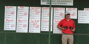 PIKE’s Ryan Johnson (73) won medalist and all-tournament at today’s match at the Selma Country Club hosted by John T Morgan Academy. SUBMITTED PHOTO
