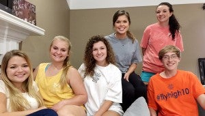 SUBMITTED PHOTO Students from Charles Henderson High School students are making efforts to raise funds for the American Foundation for Suicide Prevention. Pictured, from left, are Kacie Gibbons, Morgan Vardaman, Anna Shay Wasden, Cassidy Oswald, Anne Clair McNaughton and Carter Ray.