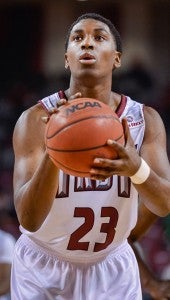 Troy freshman forward Jordan Varnado hasn’t been putting the Trojan uniform on for very long, but the young freshman has quickly started to turn some heads on campus.