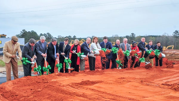 Beginnings and endings highlighted 2015 for the City of Troy. At top, a historic groundbreaking ceremony took place Dec. 21 for the Park Place commercial development featuring Publix. 