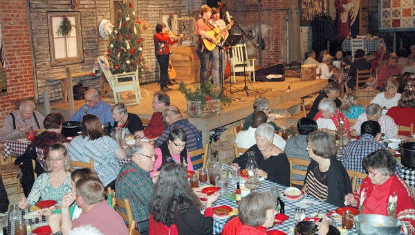A standing room only crowd was on hand for the Chili Country Christmas in Brundidge. 