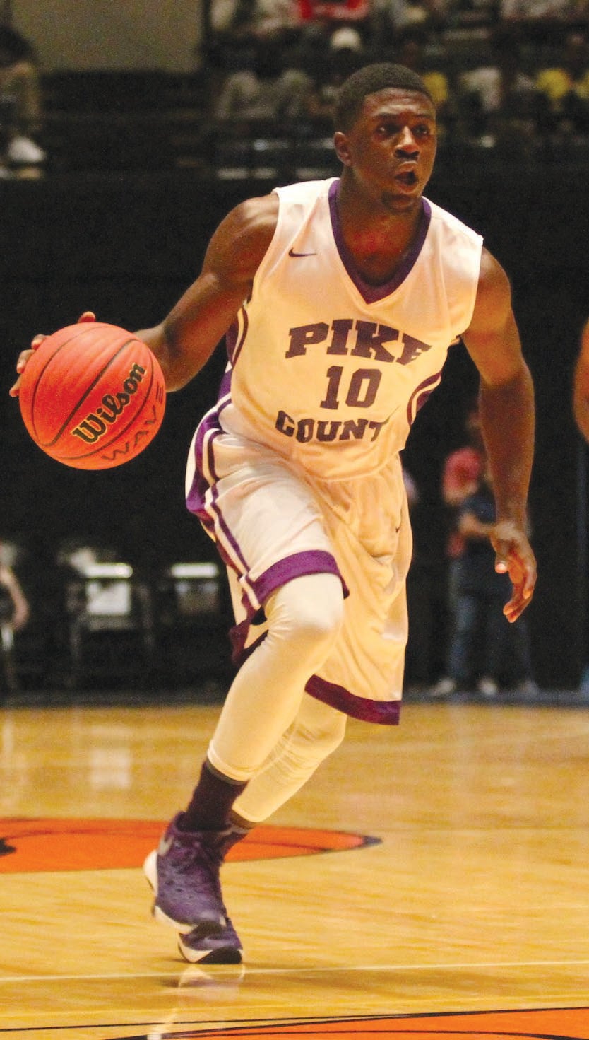Photo/dan smith Deshon Cowling is finishing off his senior year at Pike County. After achieving so much while on the field and in the gym he hopes the influence  he has had on the younger players will lead to future success. 