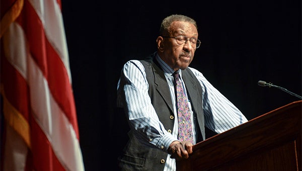 Dr. Walter E. Williams, one of the nation’s leading economists, was a guest lecturer at Troy University on Wednesday. He was hosted by the university’s Manuel H. Johnson Center for Political Economy.