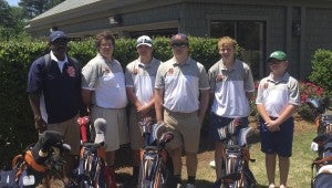 submitted Photo The Charles Henderson Golf team finished in the top four in their tournament in Calera on Monday to qualify for the AHSAA Sub-State Tournament.
