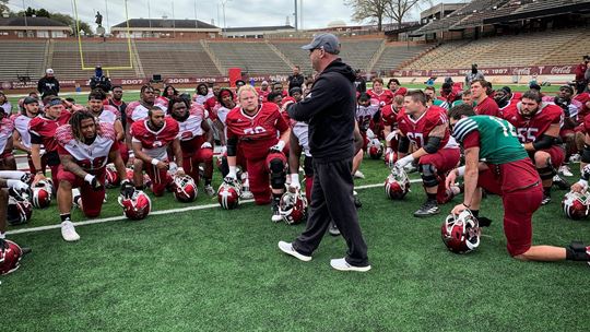 Trojans enjoying depth and experience during spring practice - The Troy Messenger - Troy Messenger