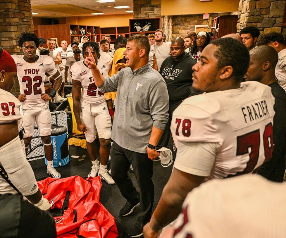 Troy moving forward after heartbreaking loss