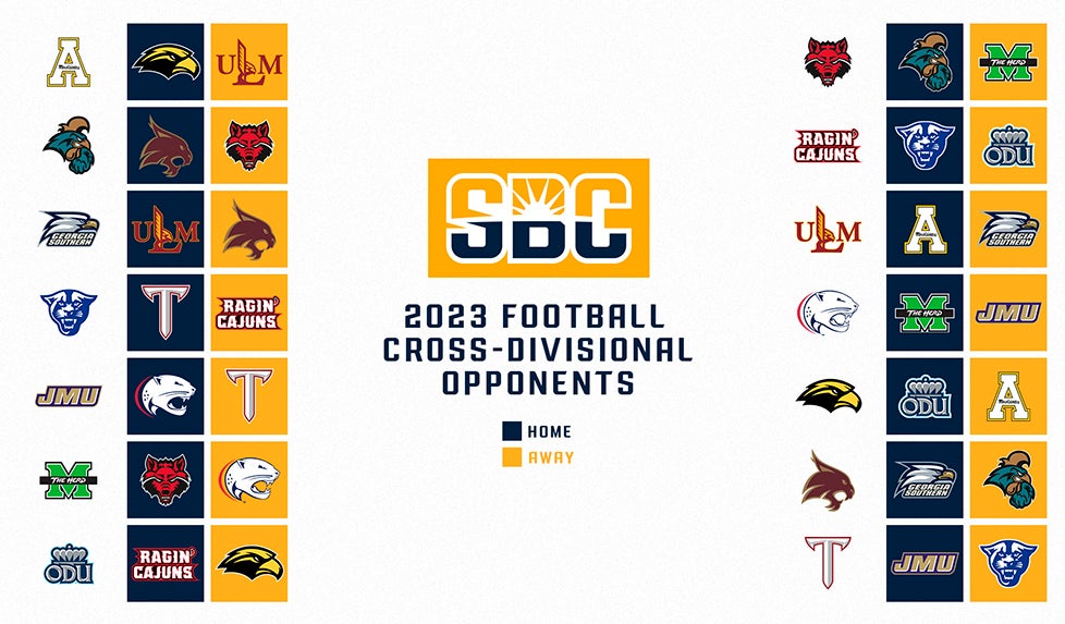 Sun Belt announces 2023 football crossdivisional opponents The Troy