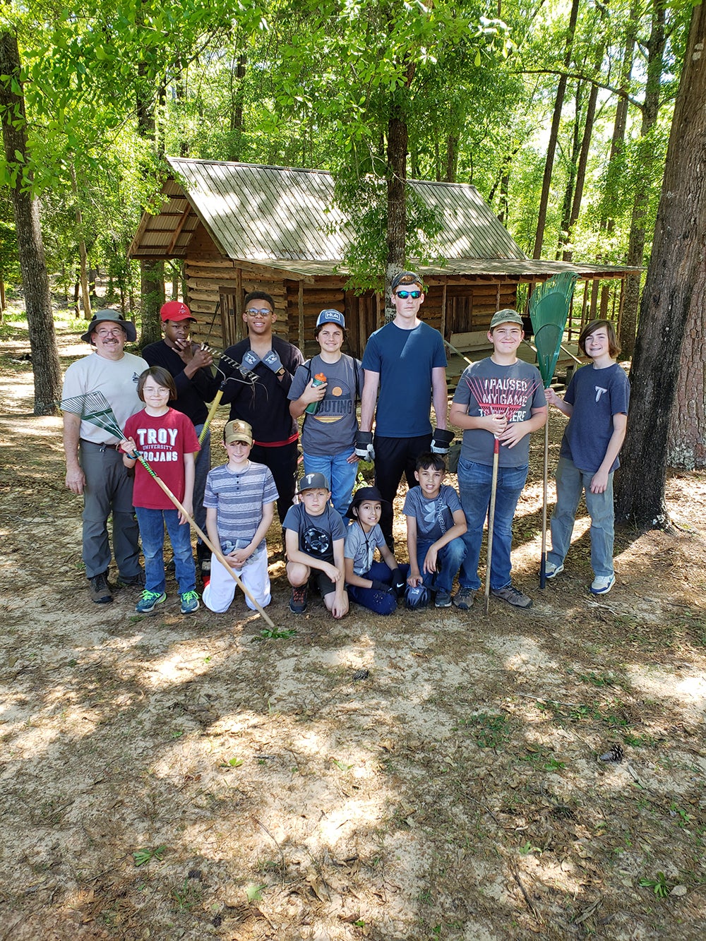 Boy Scouts, Master Gardners lend support to Pioneer Museum – The Troy Messenger
